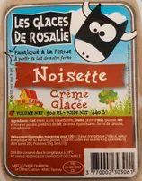 Crème glacée noisettes