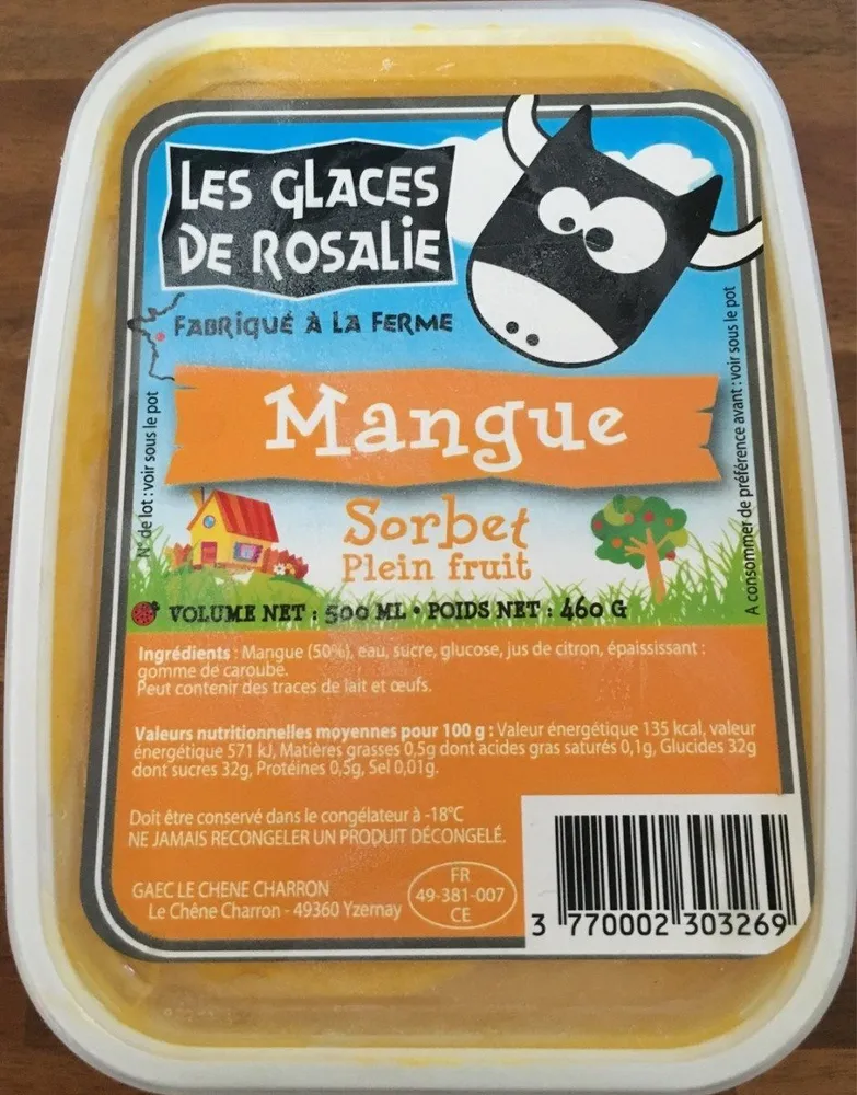 Sorbet Mangue
