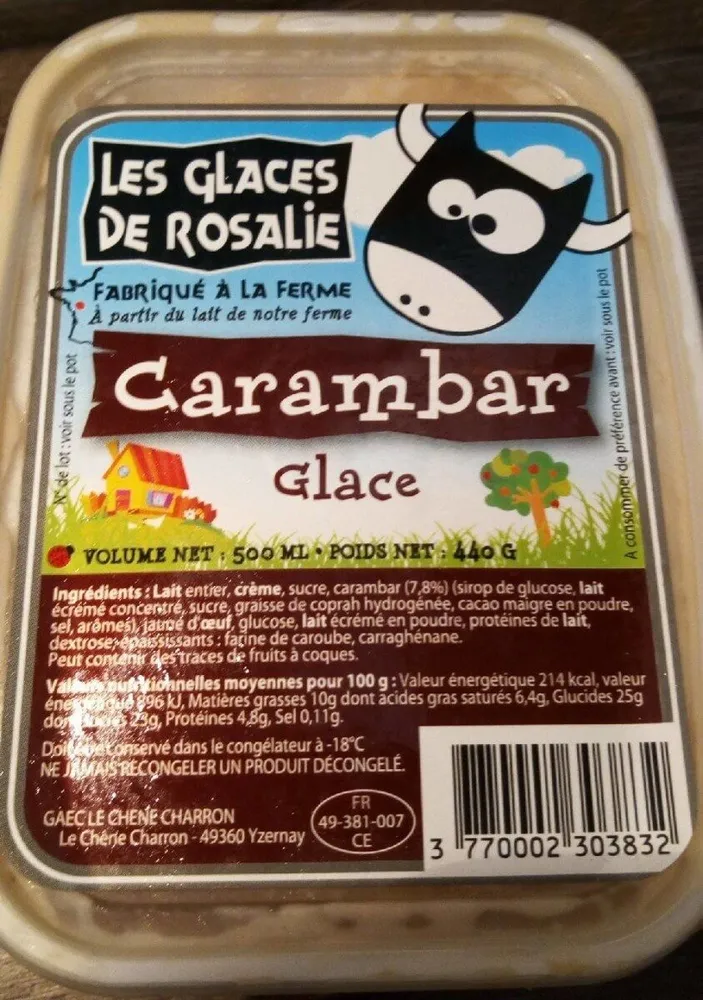 Glace Carambar