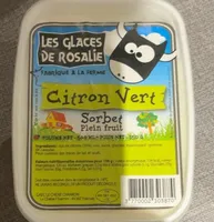 Glace citron vert