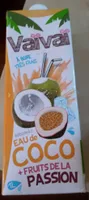 Boisson à l'eau de coco et fruits de passion