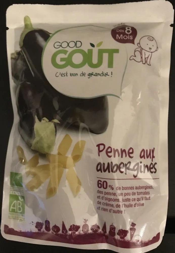 Penne aux aubergines