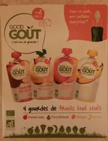 Gourdes de Fruits - Pomme Gala - Poire Williams - Mangue - Banane