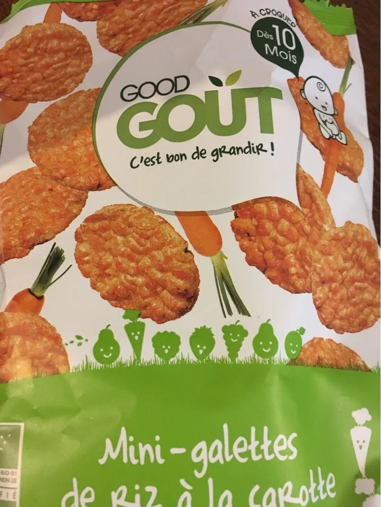 Mini-Galettes de Riz à la Carotte