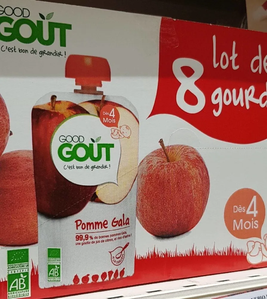 Good goût pomme gala