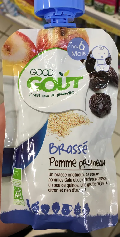Brassé pomme pruneau - Dès 6 mois