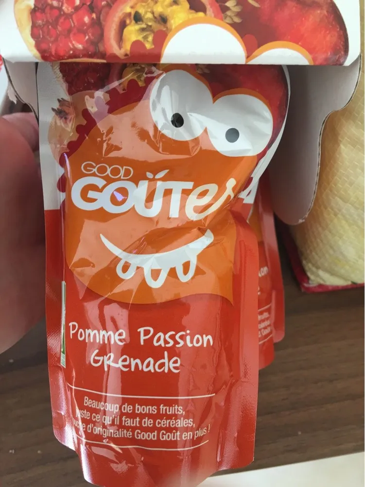 Gourde Pomme Passion Grenade-Good Gouter-90g