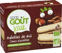 Galettes de riz Choco-Noisettes