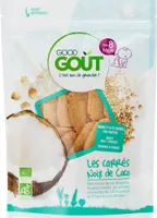Les carrés Noix de coco bio 50g