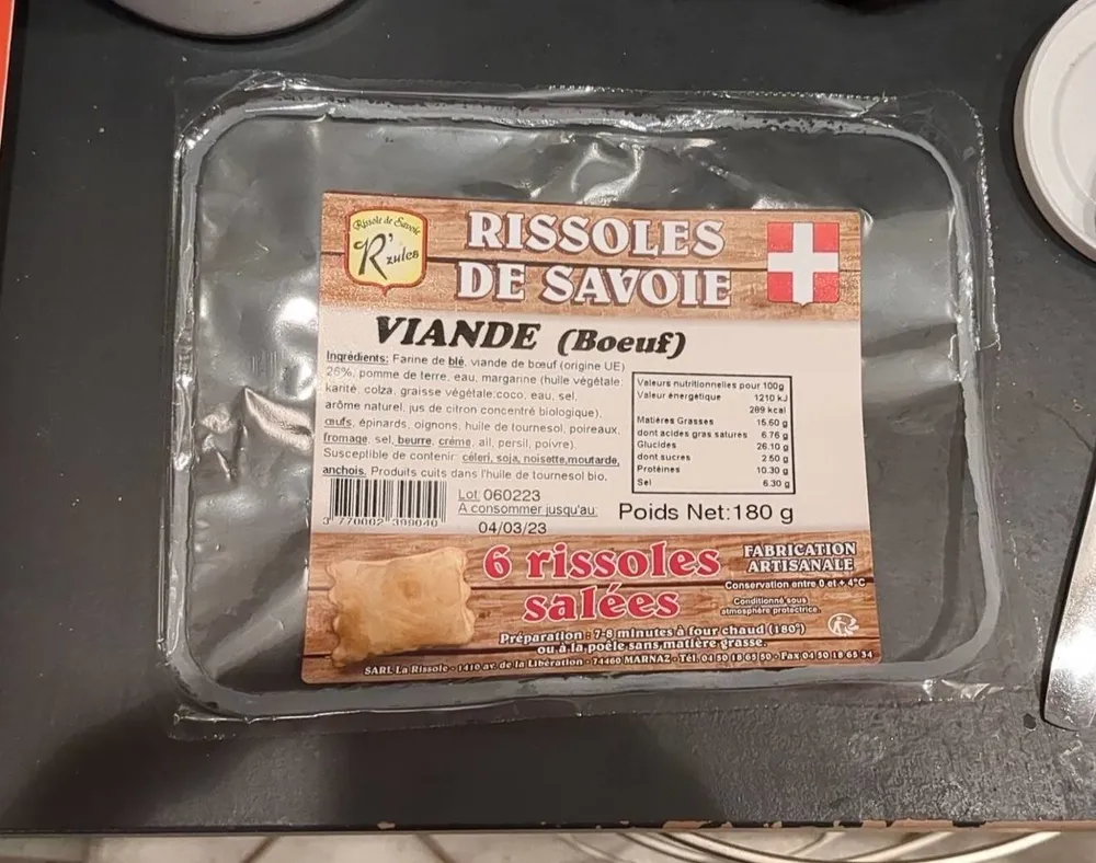 Rissoles de Savoie au boeuf
