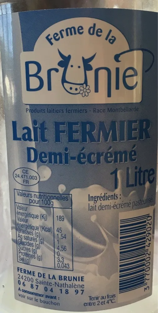 Lait fermier