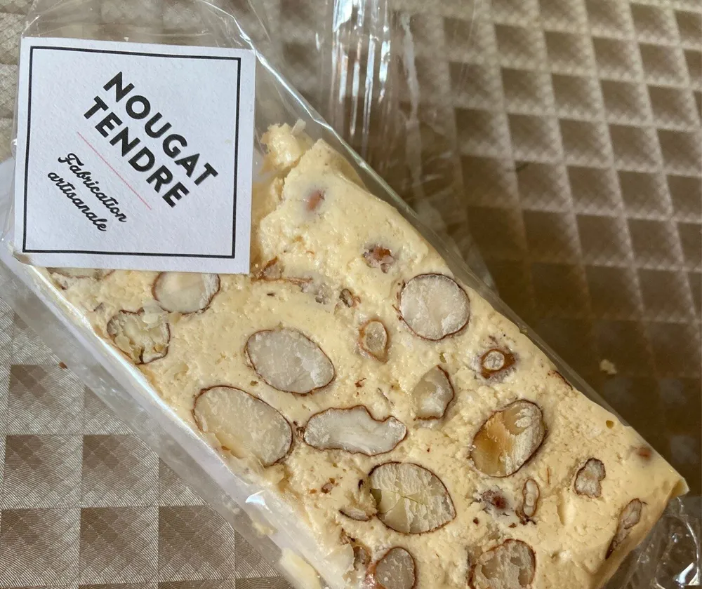 Nougat creme brulee