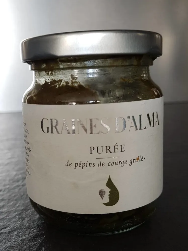 Purée  de pepins de courge grillés