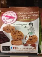 Delicieux sables choco noisettes