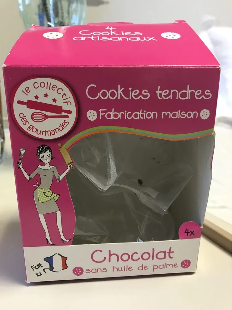 Cookies tendres chocolat