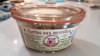 Terrine aux myrtilles