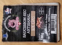 Saucisson sec artisanal Aux Cèpes