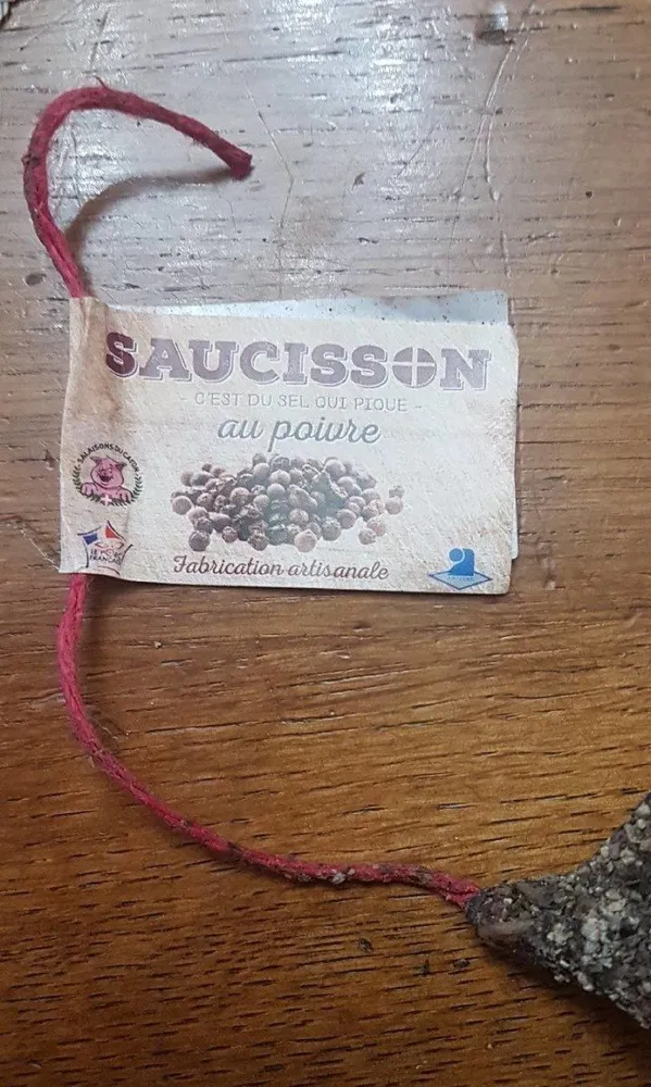 Saucisson au poivre