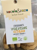 Croquants verveine citron