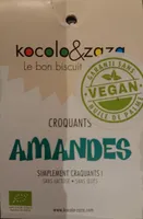 Biscuits Croquants Amande