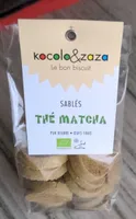 Sablés thé Matcha