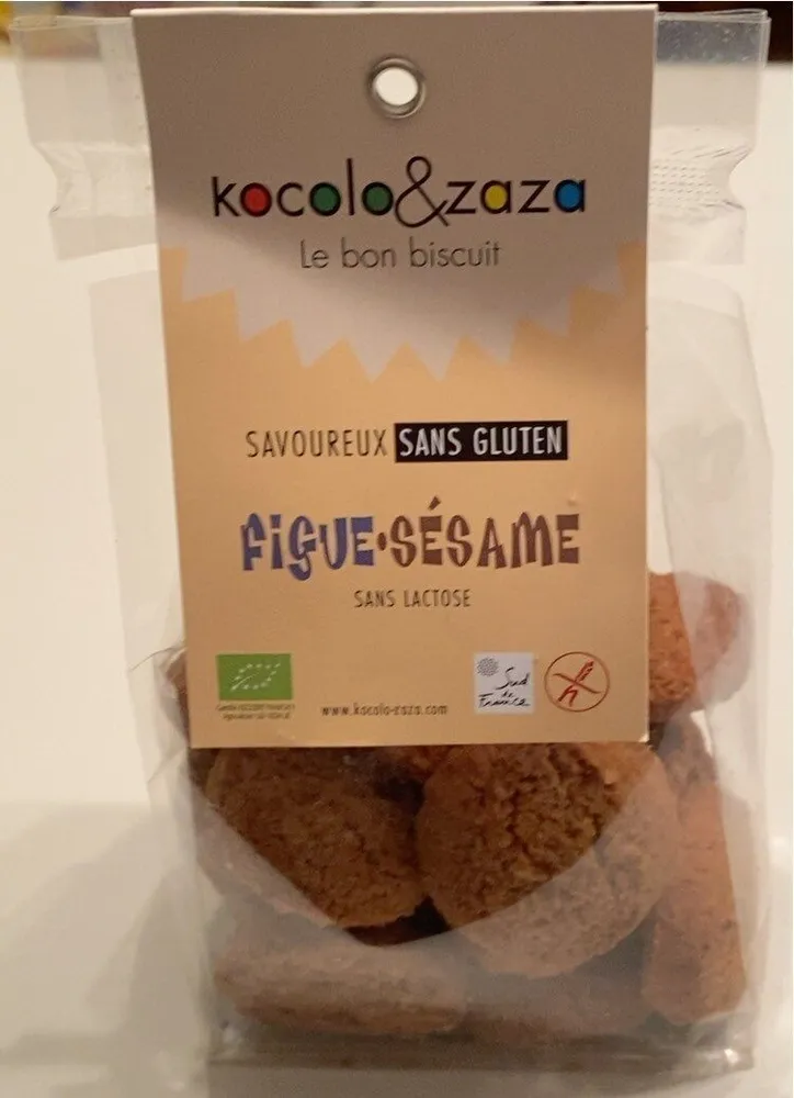 Biscuit figue sésame