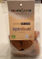 Biscuit figue sésame