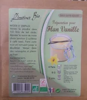 Préparation pour Flan Vanille