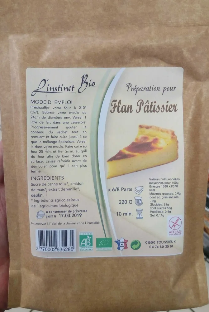 Flan Pâtissier
