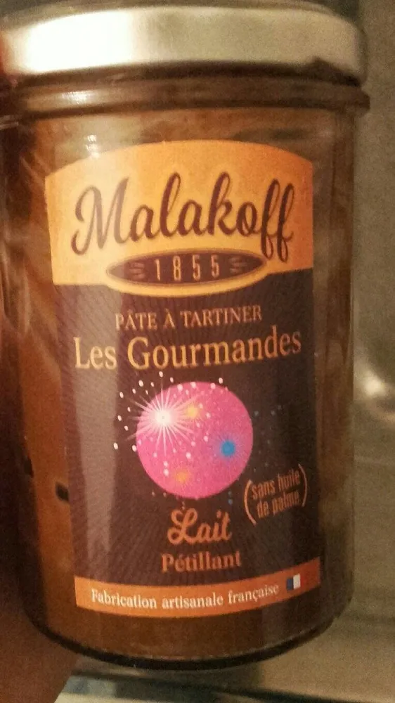 Pâte à tartiner lait pétillant