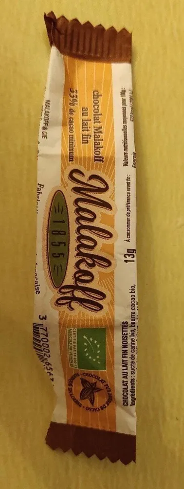 Malakoff au lait fin