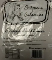 6 crêpes de blé noir