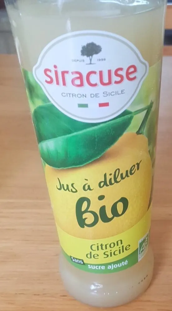 Jus à diluer bio