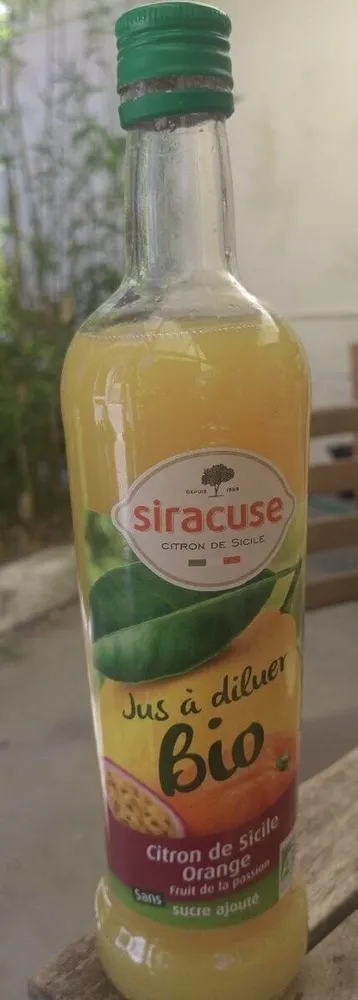 Jus à diluer Bio