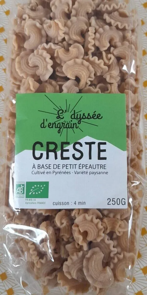 Creste à base de petit épeautre