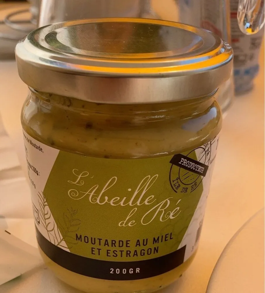 Moutarde au miel et estragon
