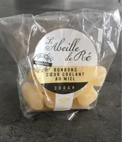 Bonbons coeur coulant au miel