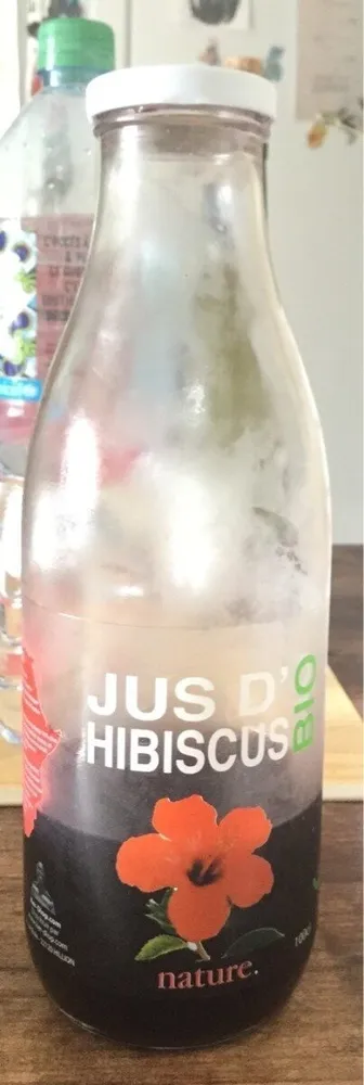 Jus d'hbiscus bio
