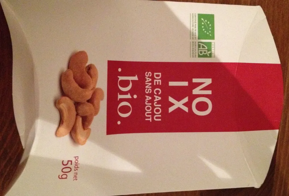 Noix de cajou sans ajout bio
