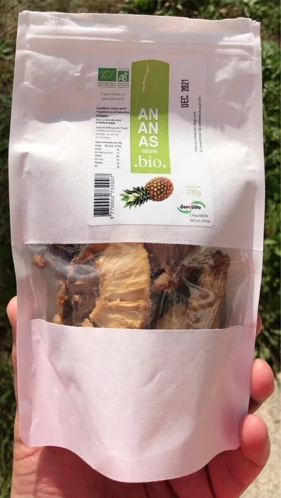 Ananas Séché Bio