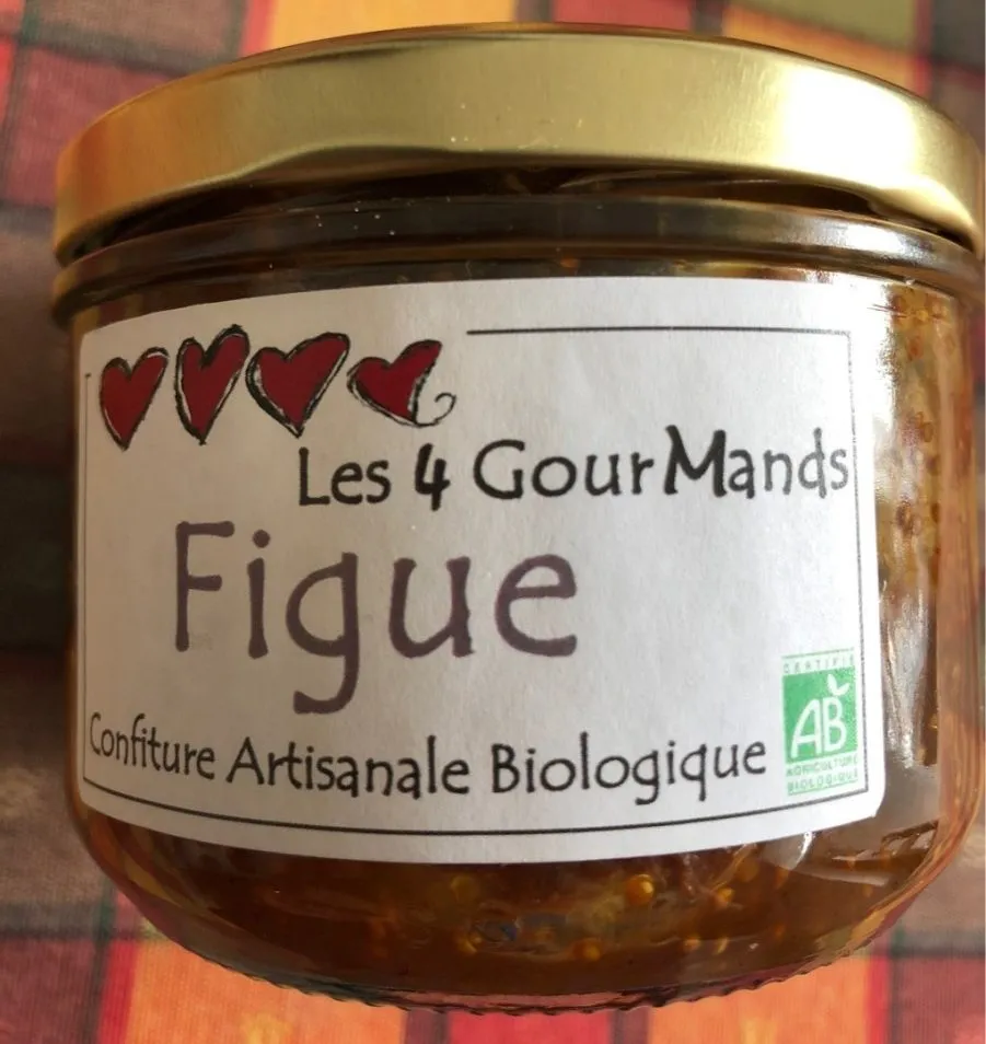 Confiture artisanale bio Figues