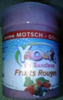 Yaourts fruits rouges