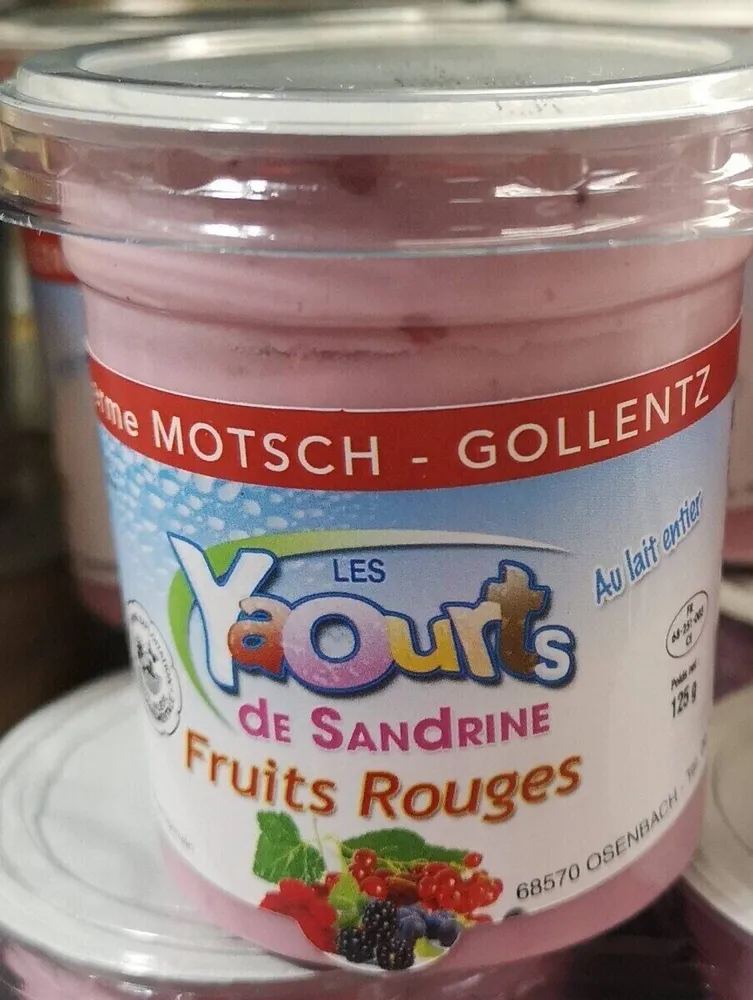 Yaghourt de Sandrine