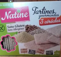 Tartines gourmandes 3 céréales