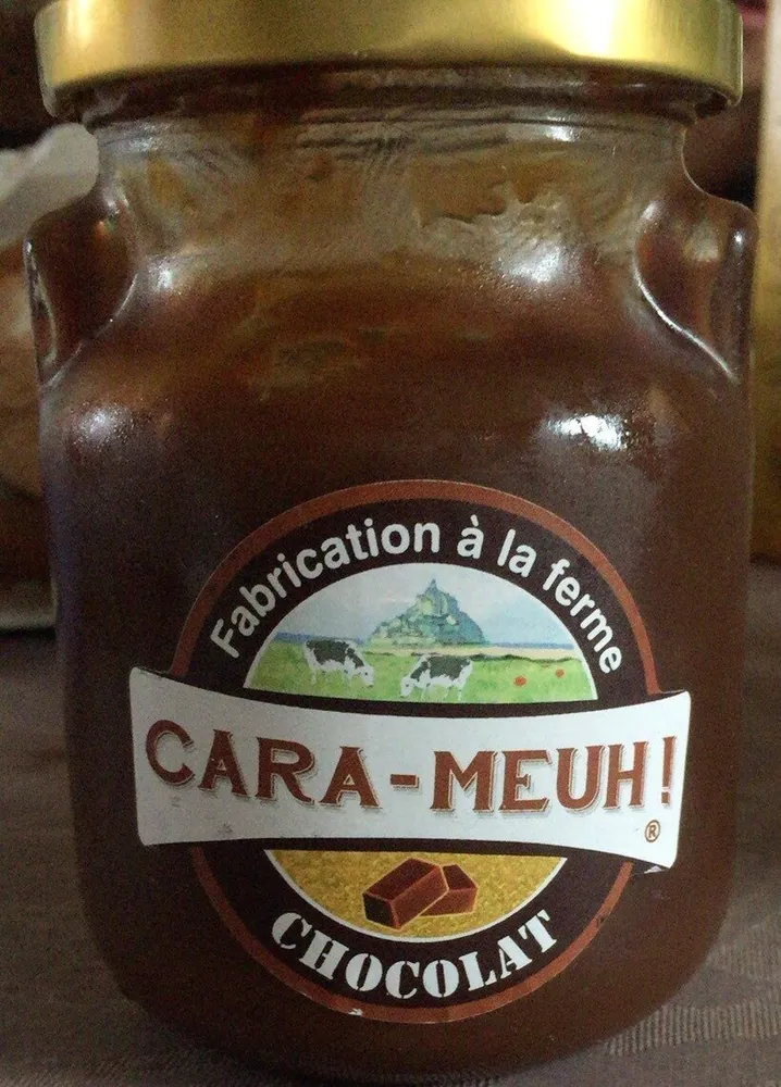Creme de caramel chocolat à tartiner