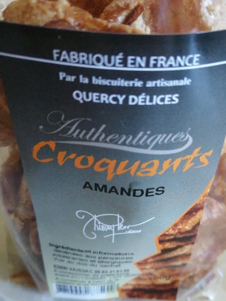 Authentique croquants amandes