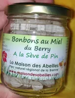 Bonbon au miel du Berry à la sève de pin