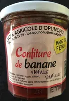Confiture de banane-vanille