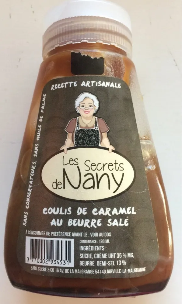 Coulis de caramel au beurre salé
