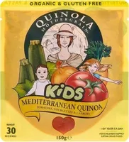 Kids Mediterranean Quinoa Tomatoes, Courgettes & Carrots